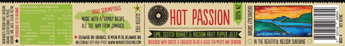Hot Passion Lime Pepper Jelly